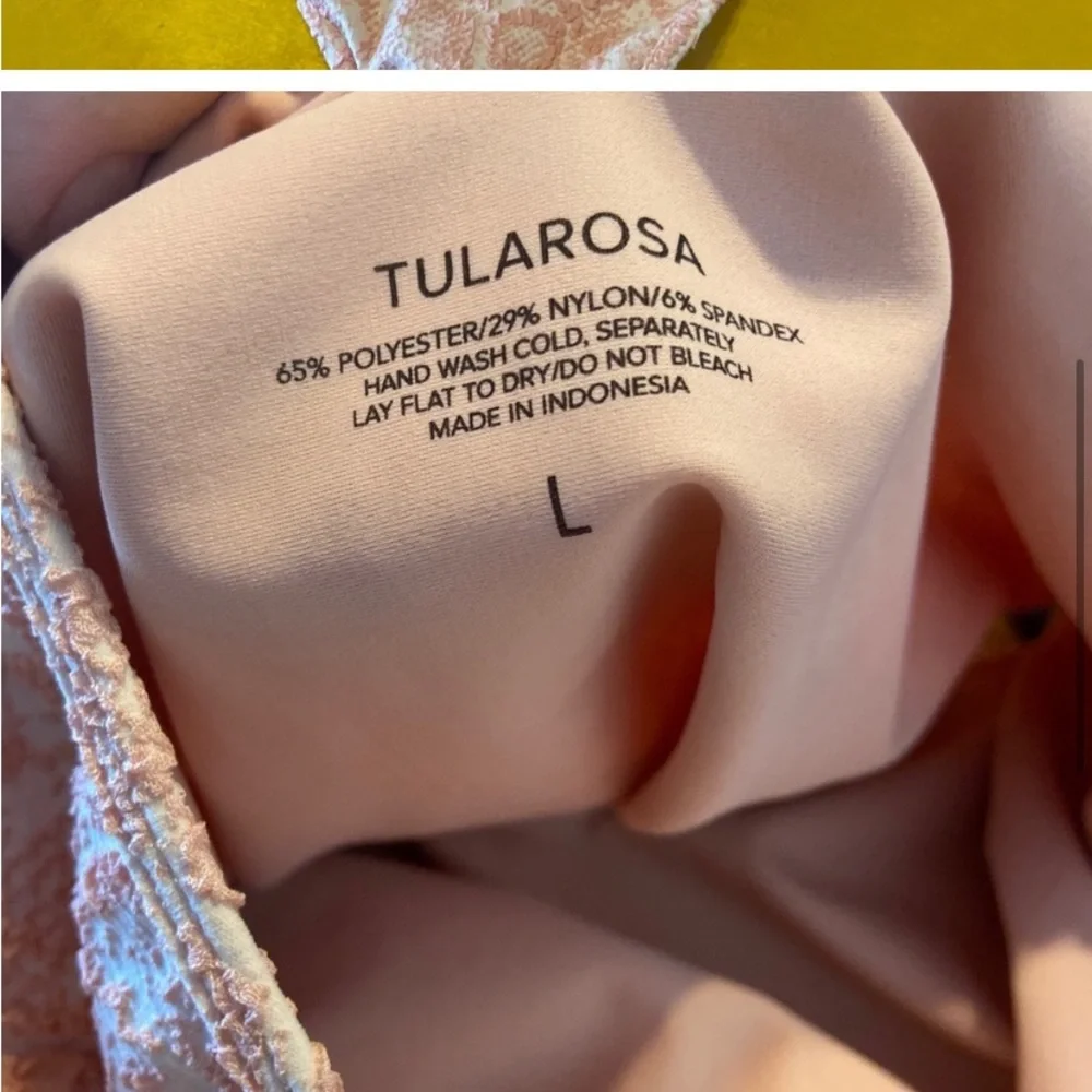 Tularosa Maryjane One Piece in Rosy Python SZ L - Picture 7 of 8